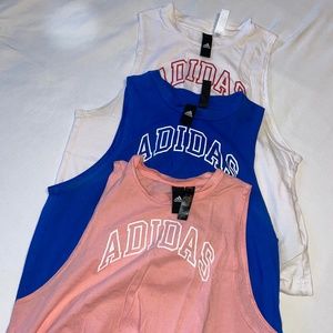 3 Pack ADIDAS Workout Tank Tops
